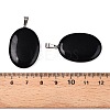 Natural Obsidian Pendants G-T138-207A-3