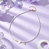 Brass Micro Pave Grade AAA Cubic Zirconia Letter Pendant Necklaces NJEW-JN04771-19-2