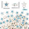 100Pcs Synthetic Turquoise Enamel Beads Strands G-PA0002-24-2
