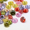 Cubic Zirconia Cabochons ZIRC-M002-7mm-3A-1