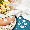 100Pcs 2 Style ABS Plastic Imitation Pearl Beads OACR-AR0001-11-5