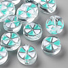 Transparent Enamel Acrylic Beads LS-TACR-S155-005B-1