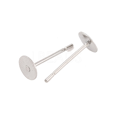 Tarnish Resistant 304 Stainless Steel Stud Earring Findings STAS-E025-5-1