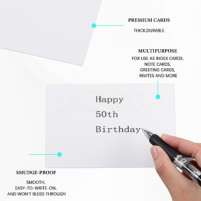 Blank Paper Card DIY-WH20058-03A-1