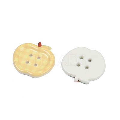 4-Hole Plastic Buttons FIND-Z077-04-1