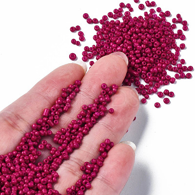 12/0 Glass Seed Beads SEED-S060-A-F451-1