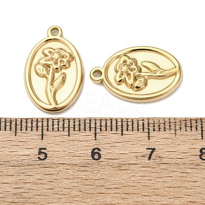 304 Stainless Steel Pendants STAS-I358-12G-10-1