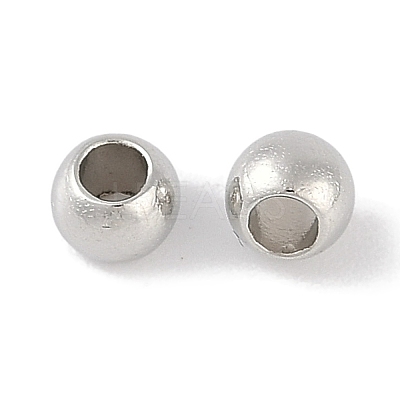 CCB Plastic Round Beads ALUM-U001-07B-03-1