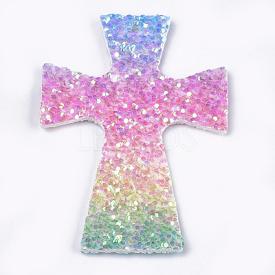 PU Leather Big Pendants FIND-S299-35A-1
