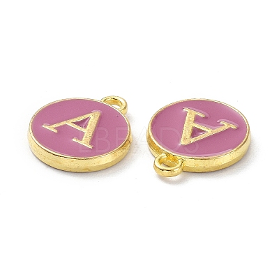 Golden Plated Alloy Enamel Charms ENAM-XCP0001-13A-1