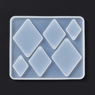 DIY Pendant Silicone Molds DIY-G065-01G-1