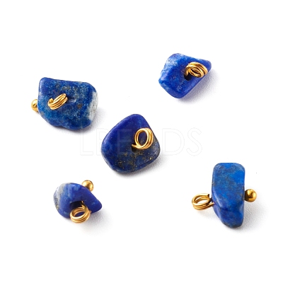 Natural Mixed Gemstone Pendants PALLOY-JF00735-1