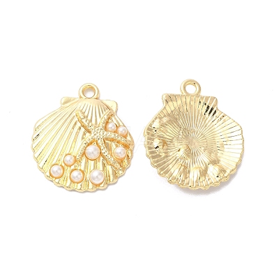 Alloy Enamel Pendants PALLOY-D016-14G-1