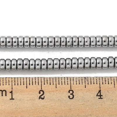 Electroplated Synthetic Non-magnetic Hematite Beads Strands G-K361-A02-02-1