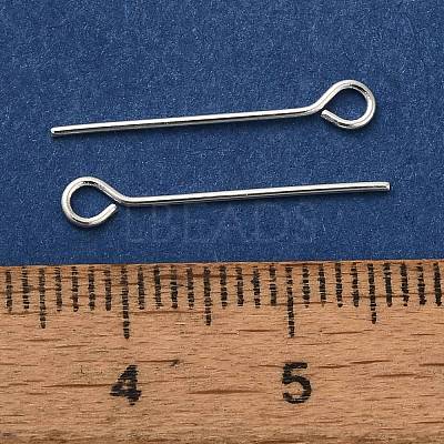 Brass Eye Pins KK-H502-02C-S-1