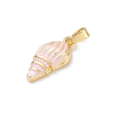 Brass Enamel Pendants KK-CBA2CEF-01G-01-1
