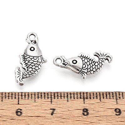 Tibetan Style Alloy Pendants TIBE-T016-03AS-1