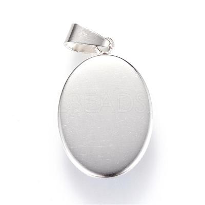 Flower Pattern Glass Pendants GLAA-R195-P-1