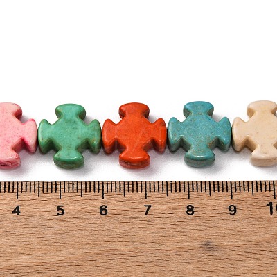 Synthetic Turquoise Beads Strands G-C147-05-1