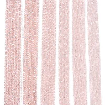 Electroplate Glass Beads Strands LS-EGLA-A044-T1mm-B22-1