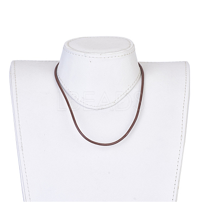 Leather Cord Wrap Bracelets/Necklace BJEW-JB03920-M-1