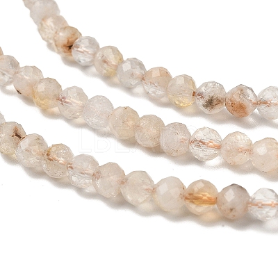 Natural Citrine(Heated) Beads Strands G-RM2025524-A03-4mm-1