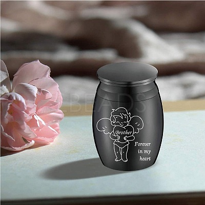 Stainless Steel Cremation Urn AJEW-CN0001-91E-1