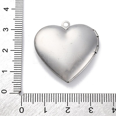 304 Stainless Steel Locket Pendants STAS-S171-13P-02-1