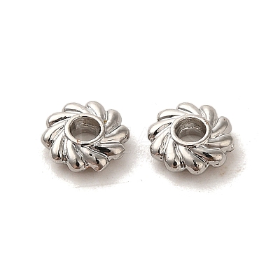 Eco-Friendly Alloy Spacer Beads PALLOY-WH0109-02P-NR-1
