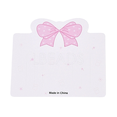 Cardboard Paper Jewelry Display Cards for Hair Clip Storage CDIS-N004-04-1