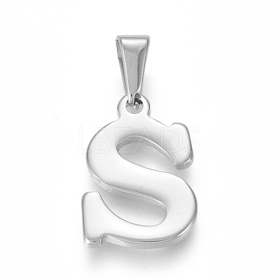 Non-Tarnish 304 Stainless Steel Pendants X-STAS-F106-95P-S-01-1