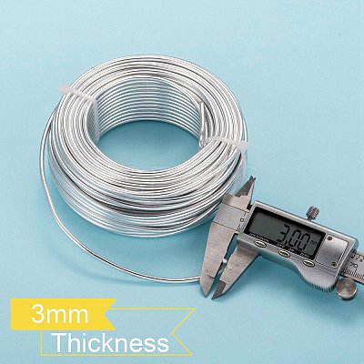 Round Anodized Aluminum Wire AW-S001-3.0mm-01-1