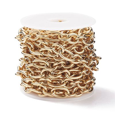 Ion Plating(IP) 304 Stainless Steel Oval Link Chains CHS-C002-01G-1