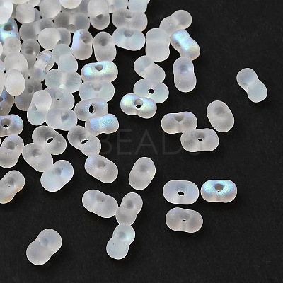 Glass Frosted Seed Beads SEED-NH0002-01C-1