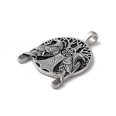 Viking 304 Stainless Steel Big Pendants STAS-L223-09AS-1