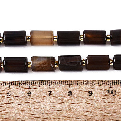 Natural Agate Beads Strands G-N362-20A-01-1