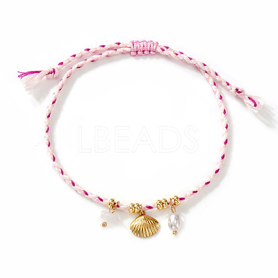 Bohemian Stainless Steel Rope Charm Bracelets GG6852-5-1