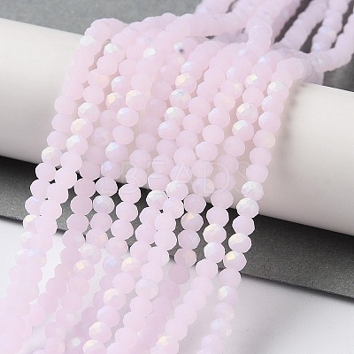 Imitation Jade Glass Beads Strands X1-EGLA-A034-J2mm-MB02-1