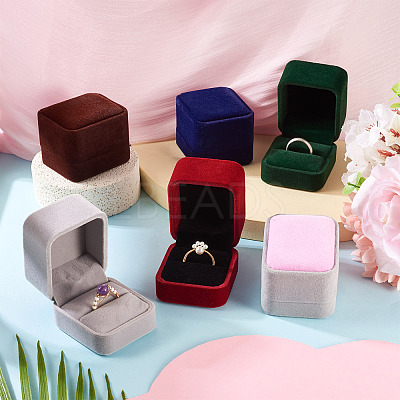 Velvet Ring Boxes CON-TAC0006-10F-1