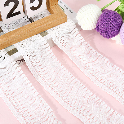 Cotton Lace Fringes Tassel Trimmings OCOR-GF0005-07B-03-1