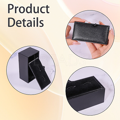 Velvet Gift Storage Boxes CON-WH0110-009A-1