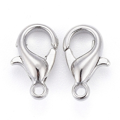 Zinc Alloy Lobster Claw Clasps E103-1