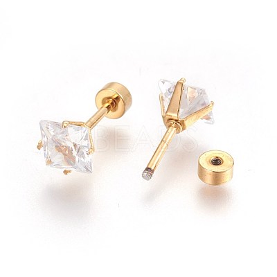 304 Stainless Steel Earlobe Plugs STAS-I113-24G-1