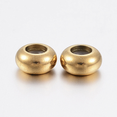 Ion Plating(IP) 202 Stainless Steel Beads X-STAS-F148-8mm-07G-1