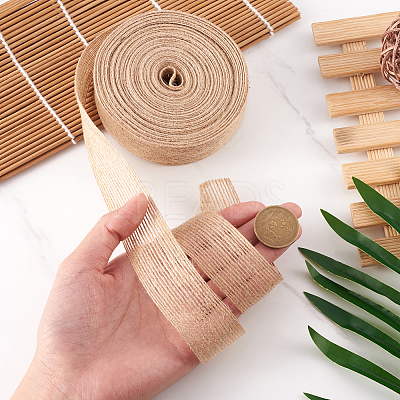 Burlap Fabric Ribbon OCOR-TAC0006-30B-1
