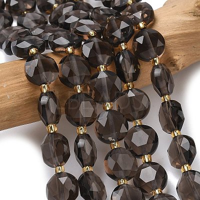Natural Ice Obsidian Beads Strands G-C116-A191-01-1