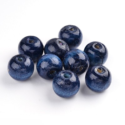 Natural Maple Wood Beads X-TB20mmY-8-1