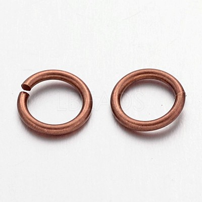 Brass Open Jump Rings JRC7MM-R-1