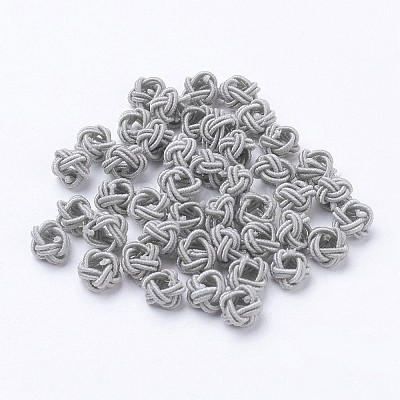 Nylon Cord Woven Beads NWIR-F005-14E-1