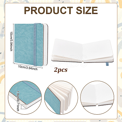 Square Watercolor Sketchbook AJEW-WH0455-310A-B-1